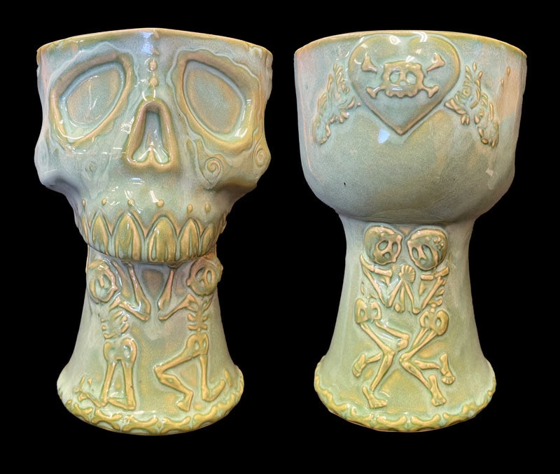 Sugar Skull Tiki Mug