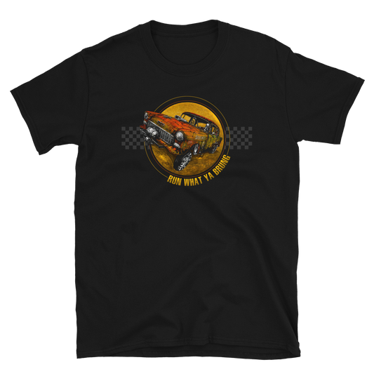 Run What Ya Brung Shirt by Day of the Dead Artist David Lozeau, Day of the Dead Art, Dia de los Muertos Art, Dia de los Muertos Artist