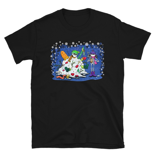 Melt My Heart Shirt by Day of the Dead Artist David Lozeau, Day of the Dead Art, Dia de los Muertos Art, Dia de los Muertos Artist