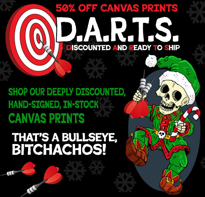 Discounted Day of the Dead Art by David Lozeau