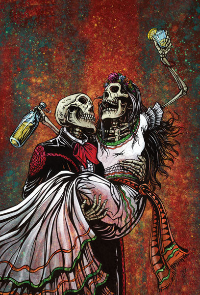 Day of the Dead Art by David Lozeau