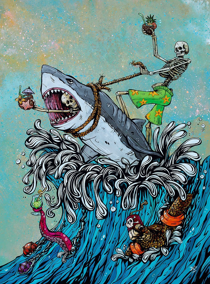 Happy Hour Art - David Lozeau