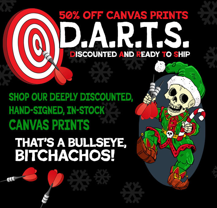 Skeleton with Skull Daisy by David Lozeau