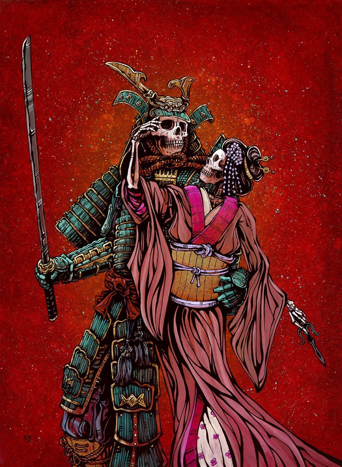 Warrior Art by David Lozeau