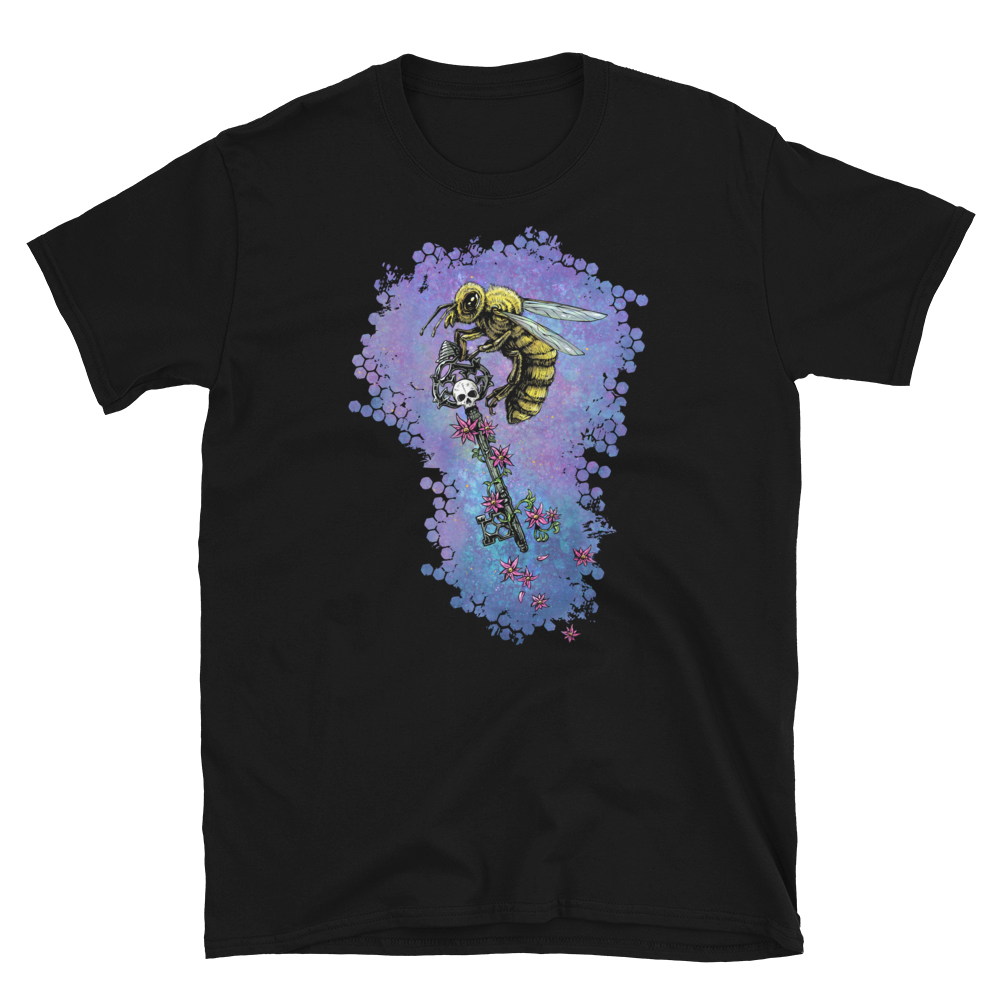Bee on a Skull Key Shirt