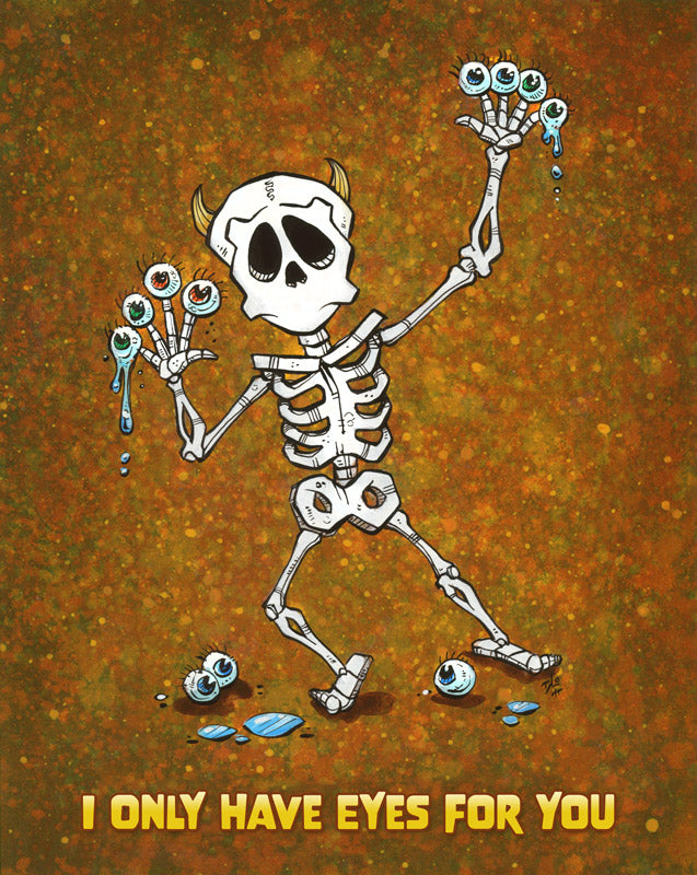$2 Retired Mini Prints by Day of the Dead Artist David Lozeau, Day of the Dead Art, Dia de los Muertos Art, Dia de los Muertos Artist