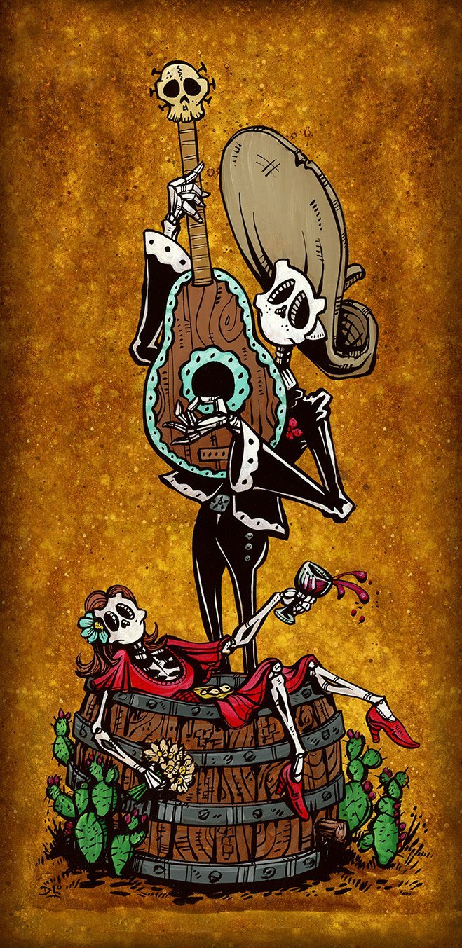 Day Of The Dead Art By David Lozeau day-of-the-dead-art-by-david-lozeau