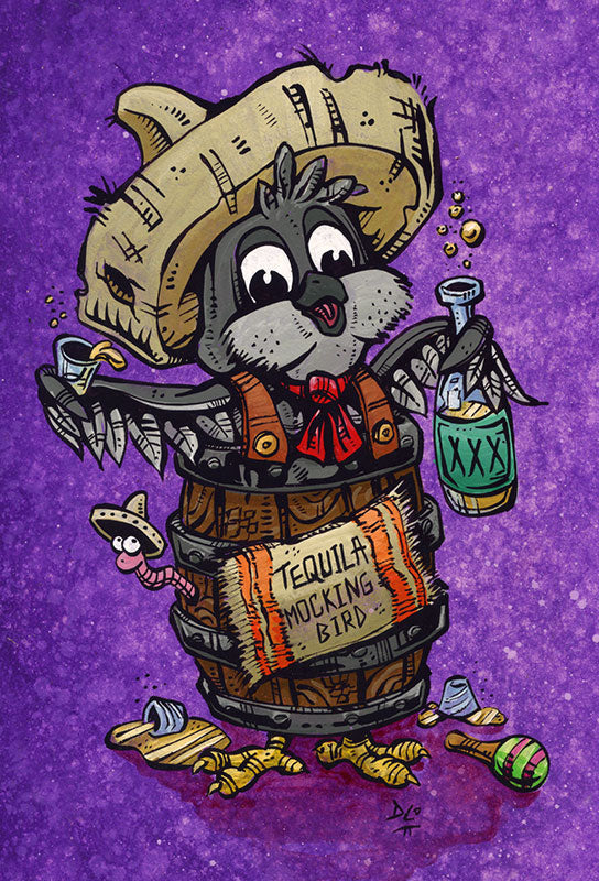 $2 Retired Mini Prints by Day of the Dead Artist David Lozeau, Day of the Dead Art, Dia de los Muertos Art, Dia de los Muertos Artist