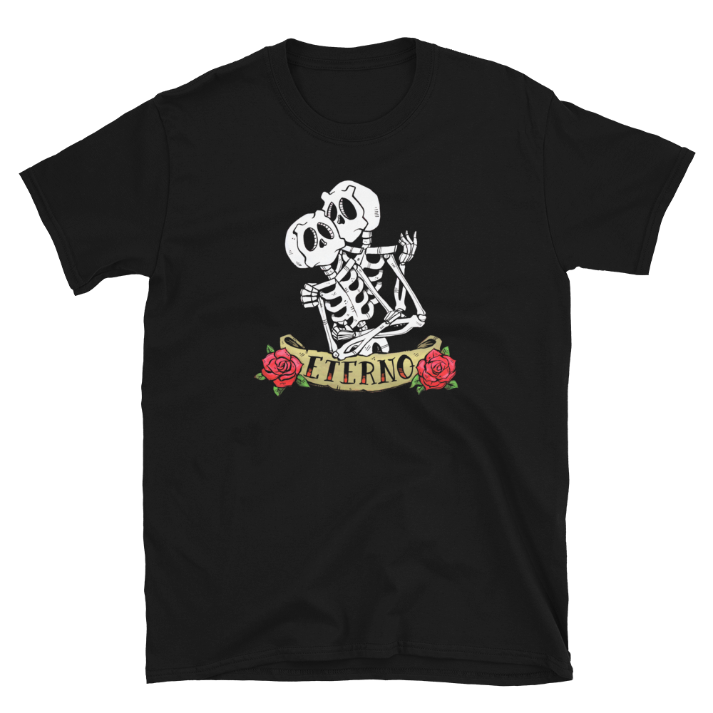 Forever Shirt by Day of the Dead Artist David Lozeau, Day of the Dead Art, Dia de los Muertos Art, Dia de los Muertos Artist