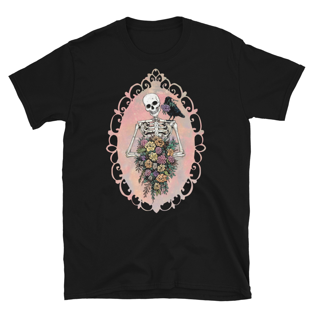 The Love of My Life Shirt by Day of the Dead Artist David Lozeau, Day of the Dead Art, Dia de los Muertos Art, Dia de los Muertos Artist