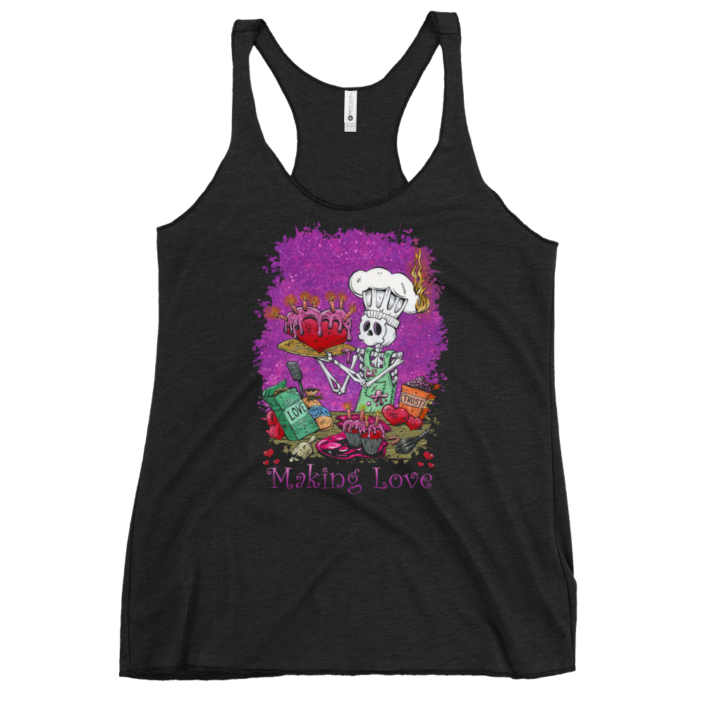 Making Love Shirt by Day of the Dead Artist David Lozeau, Day of the Dead Art, Dia de los Muertos Art, Dia de los Muertos Artist