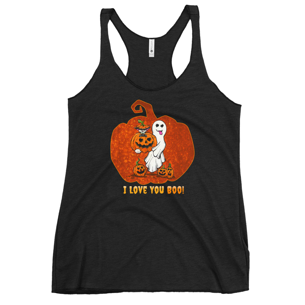 I Love You Boo Shirt by Day of the Dead Artist David Lozeau, Day of the Dead Art, Dia de los Muertos Art, Dia de los Muertos Artist