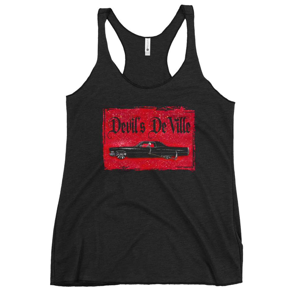 Devil's DeVille Shirt by Day of the Dead Artist David Lozeau, Day of the Dead Art, Dia de los Muertos Art, Dia de los Muertos Artist